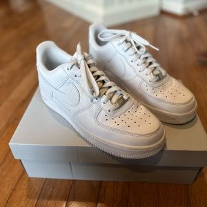 Nike Air Force 1 - men’s - white - worn lightly